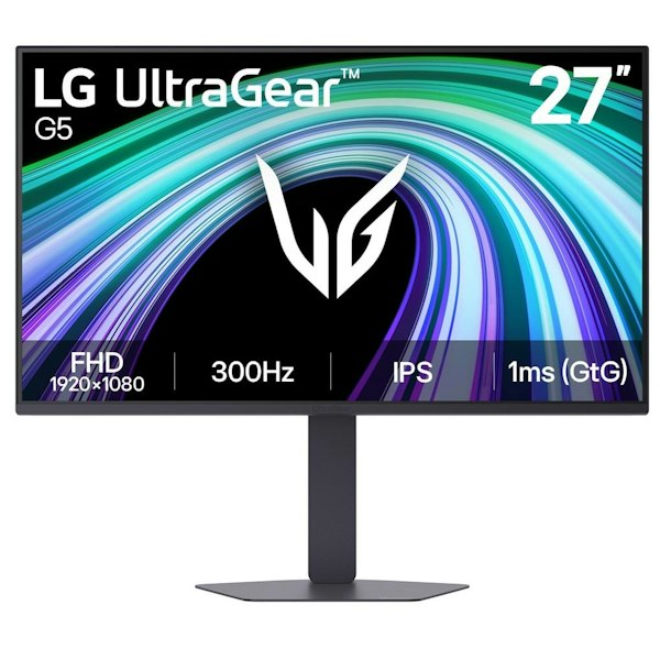 LG 27G550B-B - 27" 1080p 300Hz 1ms IPS Gaming Monitor