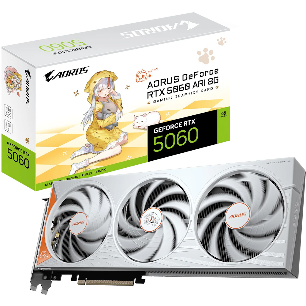 Gigabyte GeForce RTX 5060 Aorus 8GB GDDR7 - Ari Edition