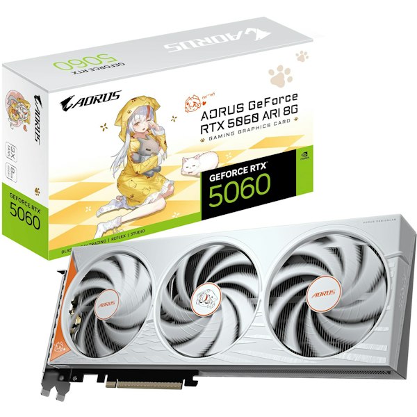 Gigabyte GeForce RTX 5060 Aorus 8GB GDDR7 - Ari Edition