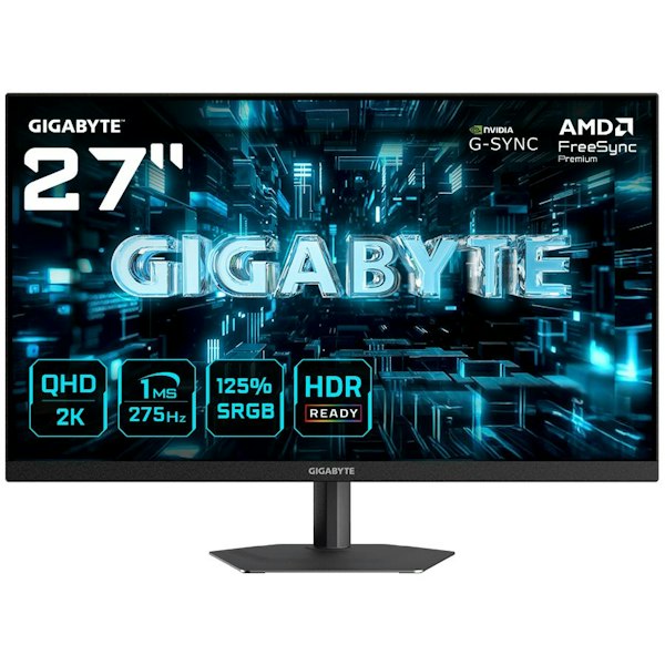 Gigabyte G27Q26 27" QHD 275Hz OC 1ms SuperSpeed IPS Gaming Monitor