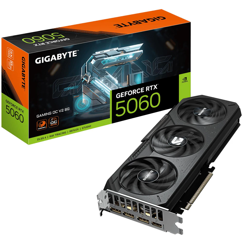 Gigabyte GeForce RTX 5060 Gaming OC V2 8GB GDDR7