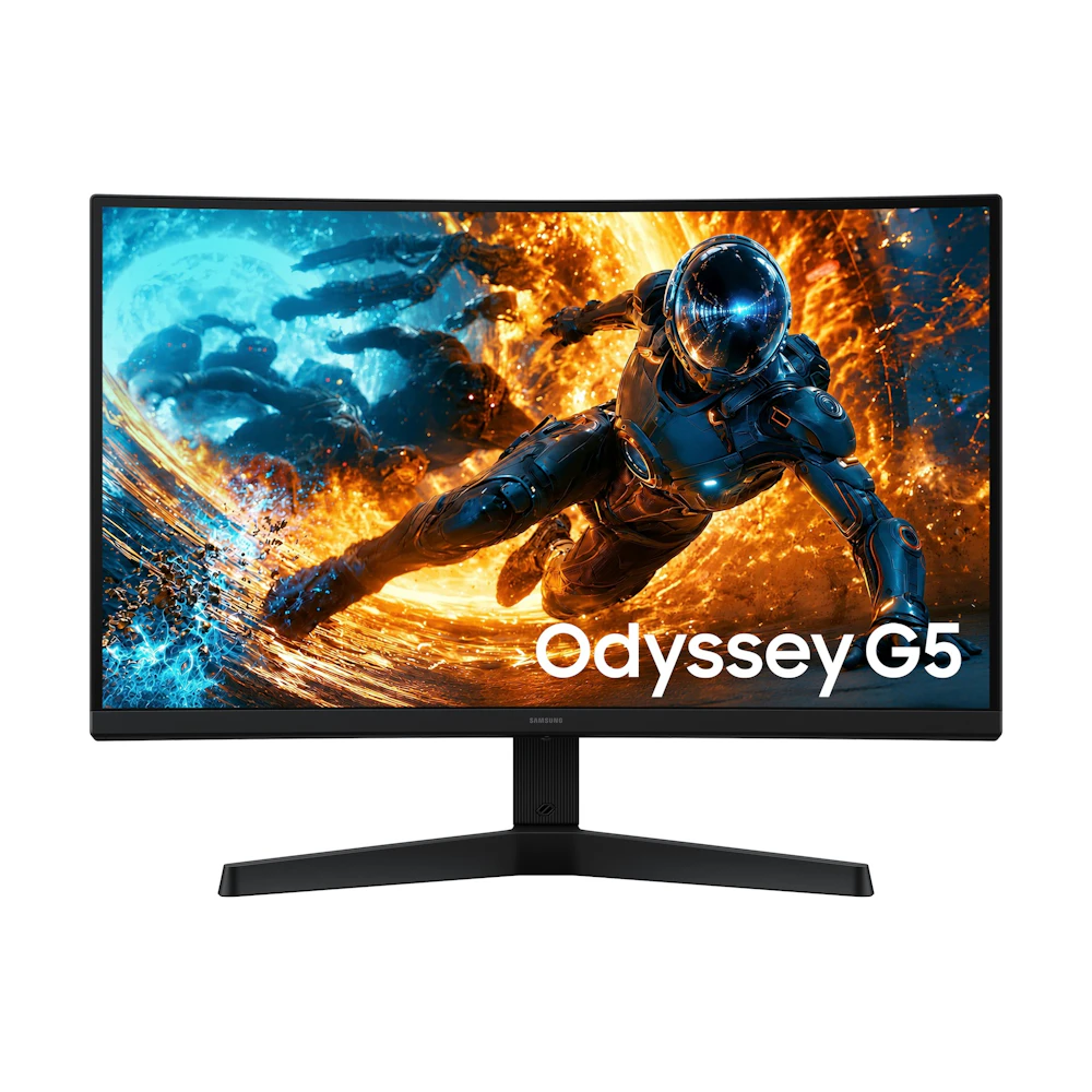 Samsung Odyssey G55H - 27" Curved 1440p 180Hz VA Gaming Monitor