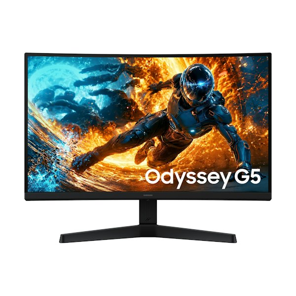 Samsung Odyssey G55H - 27" Curved 1440p 180Hz VA Gaming Monitor