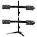 A product image of Aavara AV-DS410 Freestanding Quad Monitor Stand (24 to 32")