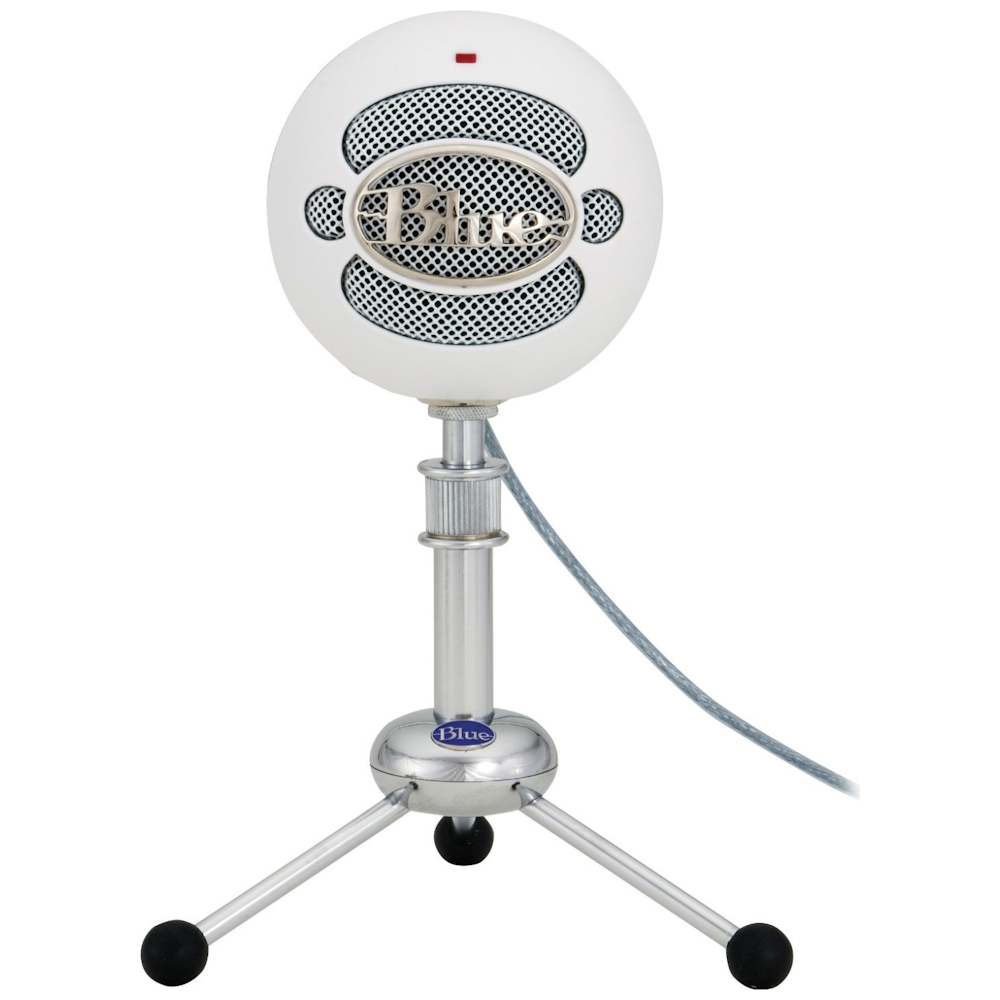A large main feature product image of Blue Microphones Snowball Classic USB Microphone - White