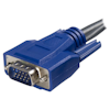 A product image of Startech Ultra-Thin USB VGA 2-in-1 KVM 2m Cable