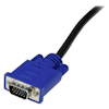 A product image of Startech 2-in-1 Ultra Thin USB KVM 5M Cable