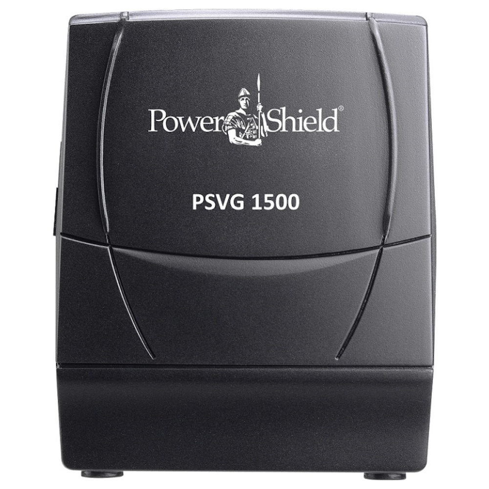 A large main feature product image of PowerShield VoltGuard 1500 Voltage Regulator