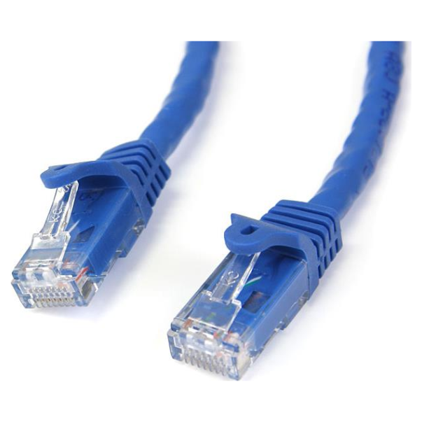 A large main feature product image of StarTech Blue Snagless CAT6 Ethernet UTP Patch Cable - 3m
