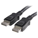 A product image of Startech DisplayPort 1.2 Cable with Latches - 1m