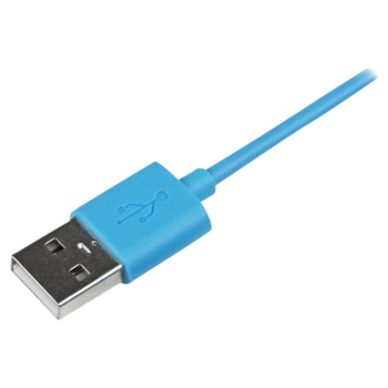 Product image of Startech 8-pin Lightning to USB 1m Blue Cable - Click for product page of Startech 8-pin Lightning to USB 1m Blue Cable