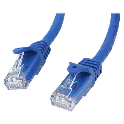 A large main feature product image of StarTech Blue Snagless CAT6 Ethernet UTP Patch Cable - 3m