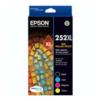 Product image of Epson DURABrite Ultra 252XL Value Pack - Click for product page of Epson DURABrite Ultra 252XL Value Pack