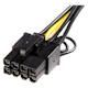 A small tile product image of Startech PCIe 6 pin to 8 pin Power Adapter Cable