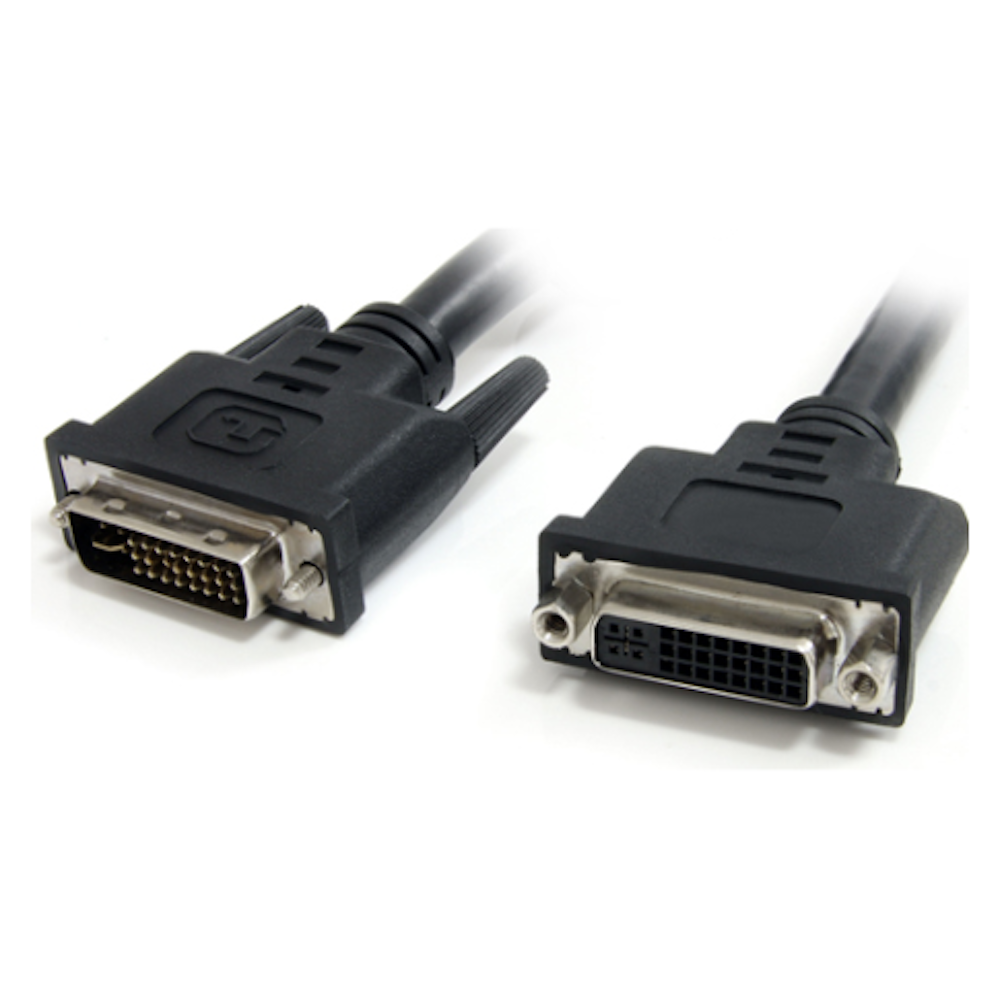 A large main feature product image of ALOGIC DVI-D Dual Link M-F 2m Extension Cable