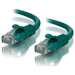 A product image of ALOGIC CAT6 0.5m Network Cable Green