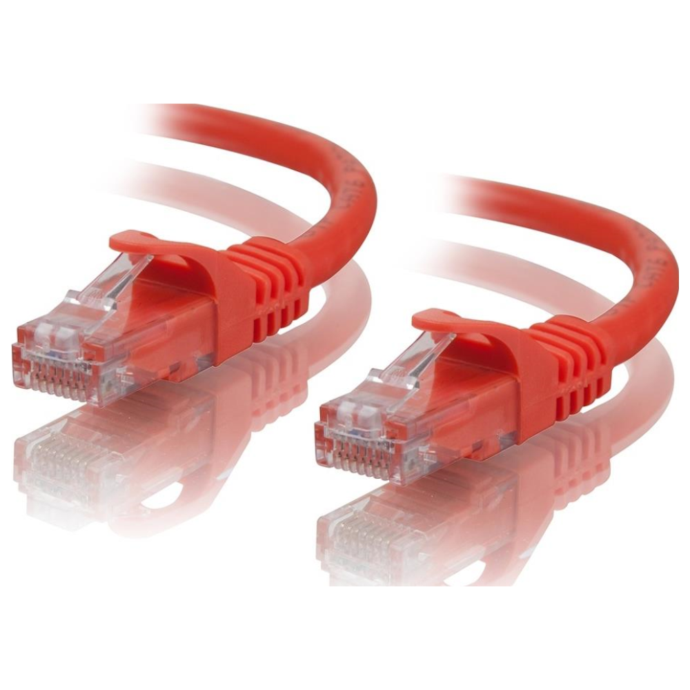 A large main feature product image of ALOGIC CAT6 0.5m Network Cable Orange