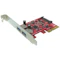 A small tile product image of Shintaro 2 Port USB3.1 PCIe Card