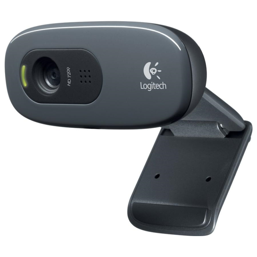 A large main feature product image of Logitech C270 - 720p30 HD Webcam