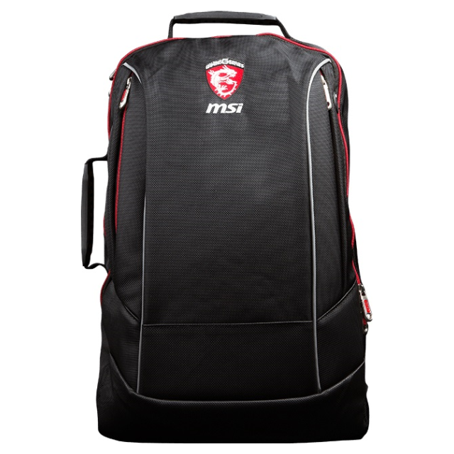 MSI Trooper Backpack, G34-N1XXX18-SI9, Synthetic, Gaming Theme, 15.x