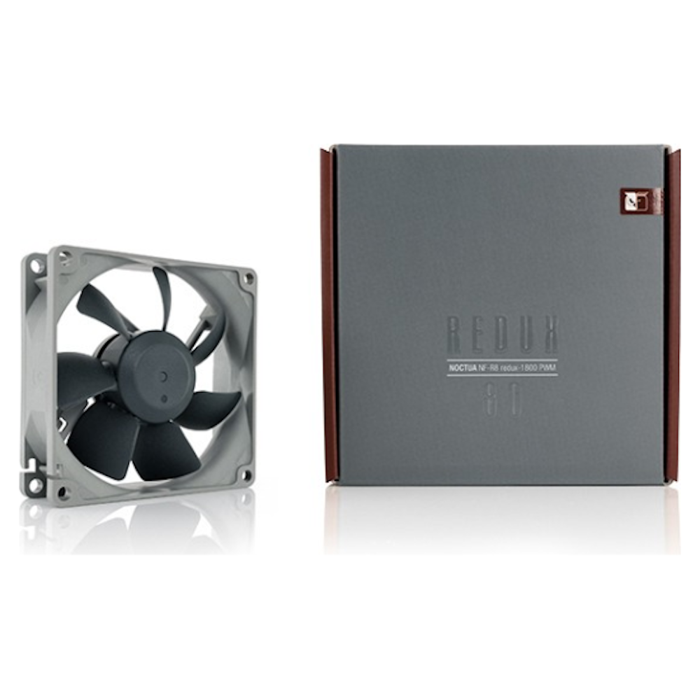 A large main feature product image of Noctua NF-R8 Redux PWM - 80mm x 25mm 1800RPM Cooling Fan