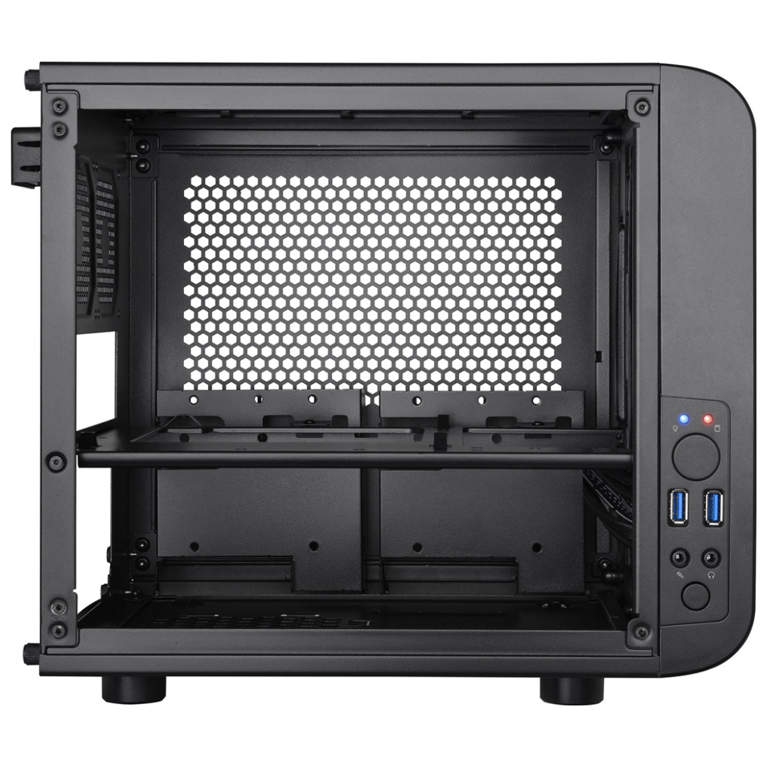 A large main feature product image of Thermaltake Core V1 SFF Case - Black