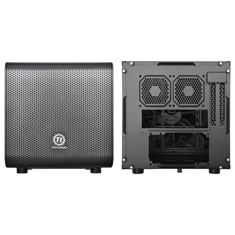 A large main feature product image of Thermaltake Core V1 SFF Case - Black