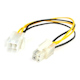 A small tile product image of Startech ATX12V 4 Pin P4 CPU Power Extension 0.2M