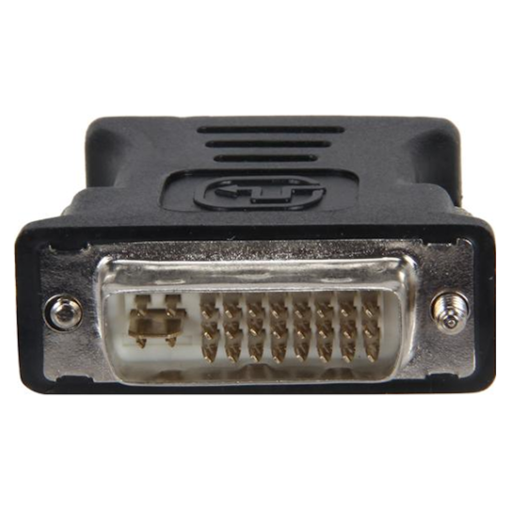 A large main feature product image of Startech DVI to VGA Cable Adapter - Black - M/F