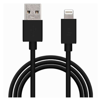 Product image of Startech Black 8-pin Lightning to USB 1M Cable - Click for product page of Startech Black 8-pin Lightning to USB 1M Cable