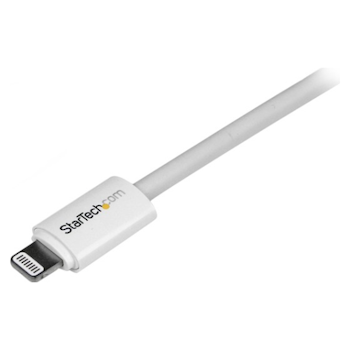 Product image of Startech 8-pin Lightning to USB 30cm Cable - White - Click for product page of Startech 8-pin Lightning to USB 30cm Cable - White
