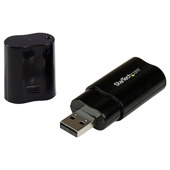 Product image of Startech ICUSBAUDIOB USB Audio Adapter External Sound Card - Click for product page of Startech ICUSBAUDIOB USB Audio Adapter External Sound Card