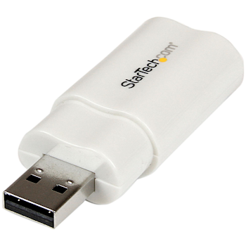 Product image of Startech USB to Stereo Audio Adapter Converter - Click for product page of Startech USB to Stereo Audio Adapter Converter