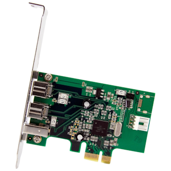 Product image of Startech 3 Port 2b 1a PCI Express FireWire Card - Click for product page of Startech 3 Port 2b 1a PCI Express FireWire Card