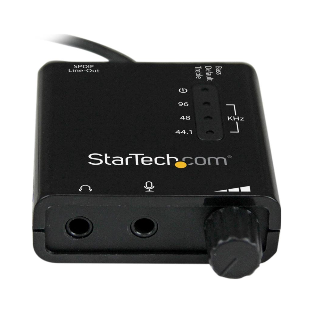 A large main feature product image of Startech USB Sound Card Audio Adapter w/ SPDIF