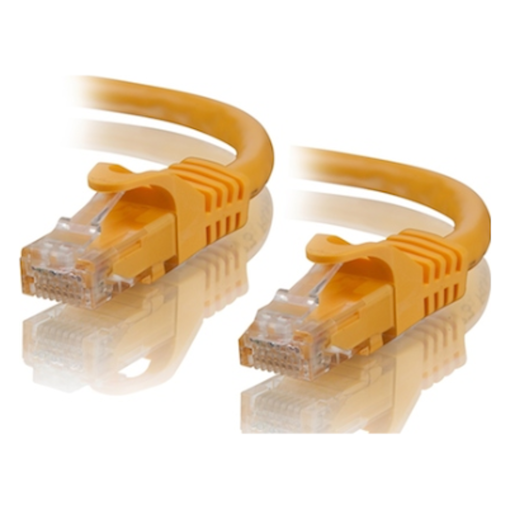 A large main feature product image of ALOGIC CAT6 0.5m Network Cable Yellow