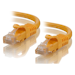 A product image of ALOGIC CAT6 0.5m Network Cable Yellow