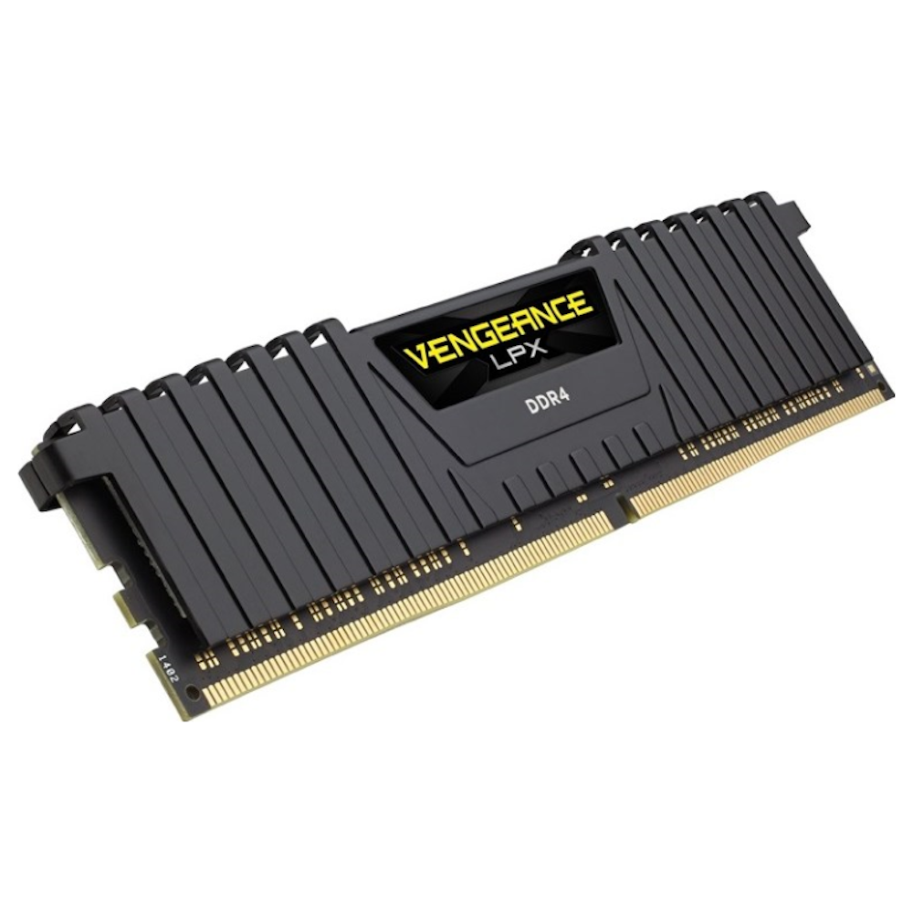 A large main feature product image of Corsair 32GB Kit (2x16GB) DDR4 Vengeance LPX C16 2666MHz - Black