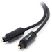 A product image of ALOGIC Premium 1m Optical Fibre Toslink Digital Audio Cable Male to Male