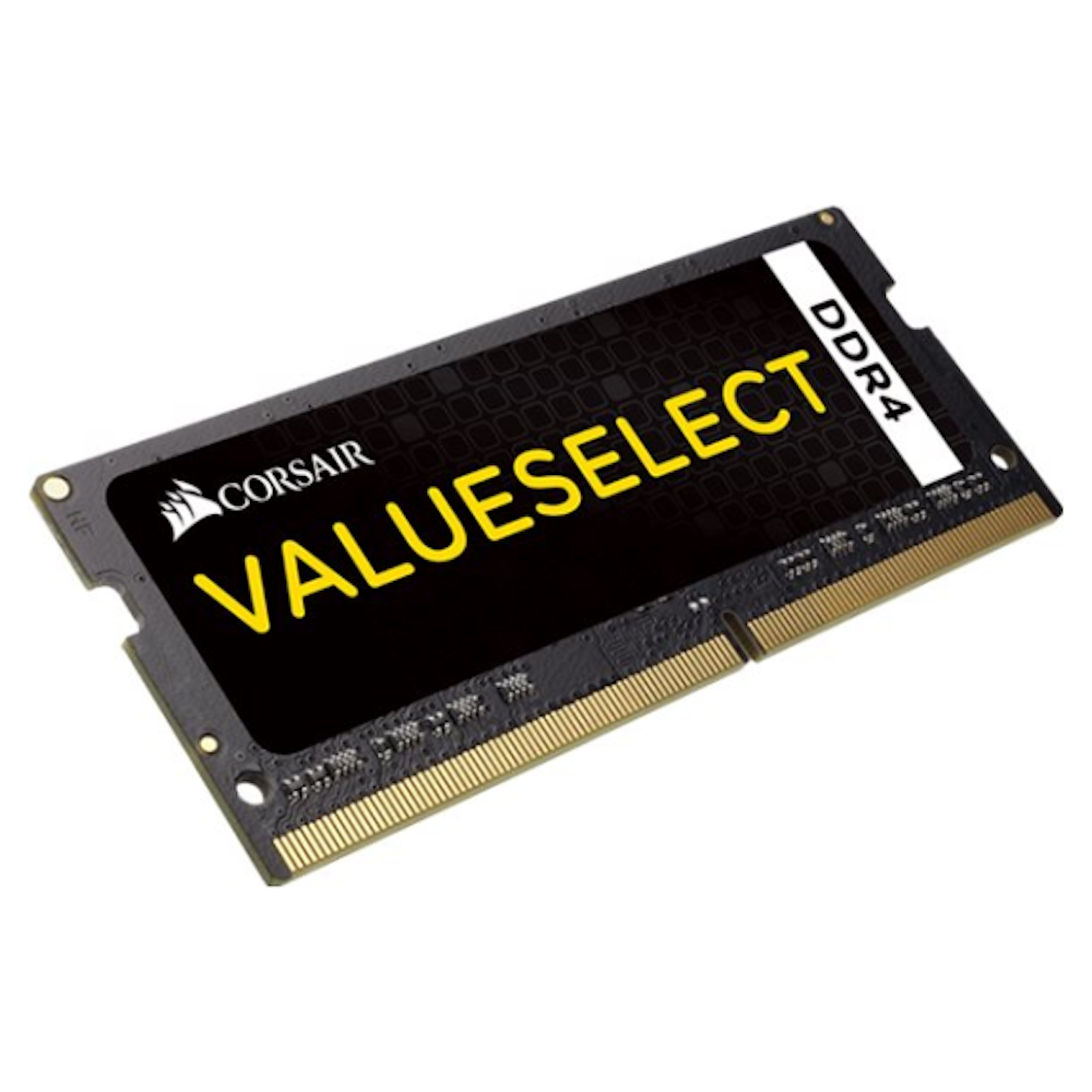 A large main feature product image of Corsair 8GB Single (1x8GB) DDR4 SODIMM C15 2133MHz