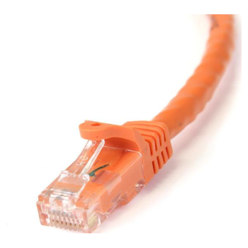 Product image of Startech Cat6 1m Orange Snagless UTP Patch Cable - Click for product page of Startech Cat6 1m Orange Snagless UTP Patch Cable