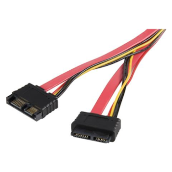Product image of Startech 50cm Slimline SATA Extension Cable - Click for product page of Startech 50cm Slimline SATA Extension Cable