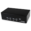 A product image of Startech 4 Port Dual Display DVI USB KVM Switch