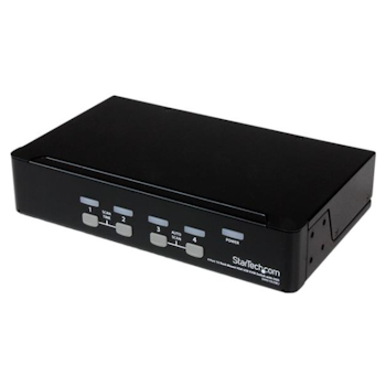 Product image of Startech 4 Port 1U Rackmount USB KVM Switch - Click for product page of Startech 4 Port 1U Rackmount USB KVM Switch