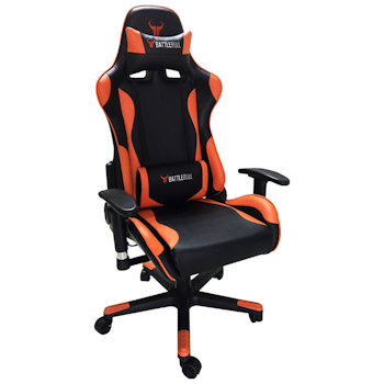 Product image of BattleBull Combat Gaming Chair Black/Orange - Click for product page of BattleBull Combat Gaming Chair Black/Orange