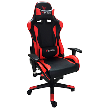 Product image of BattleBull Combat Gaming Chair Black/Red - Click for product page of BattleBull Combat Gaming Chair Black/Red
