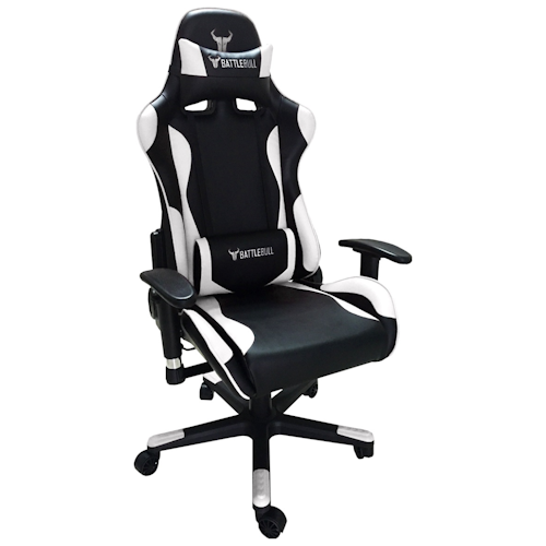 BattleBull Combat Gaming Chair Black/White - BB-620960 - PLE Computers ...