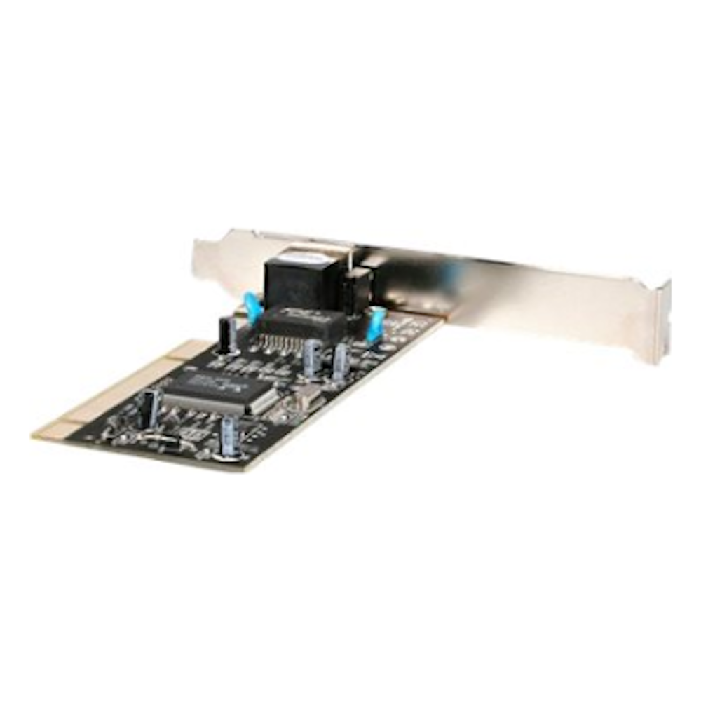 A large main feature product image of Startech 1 Port PCI Gigabit Ethernet Adapter Card