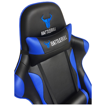 Product image of BattleBull Combat Gaming Chair Black/Blue - Click for product page of BattleBull Combat Gaming Chair Black/Blue