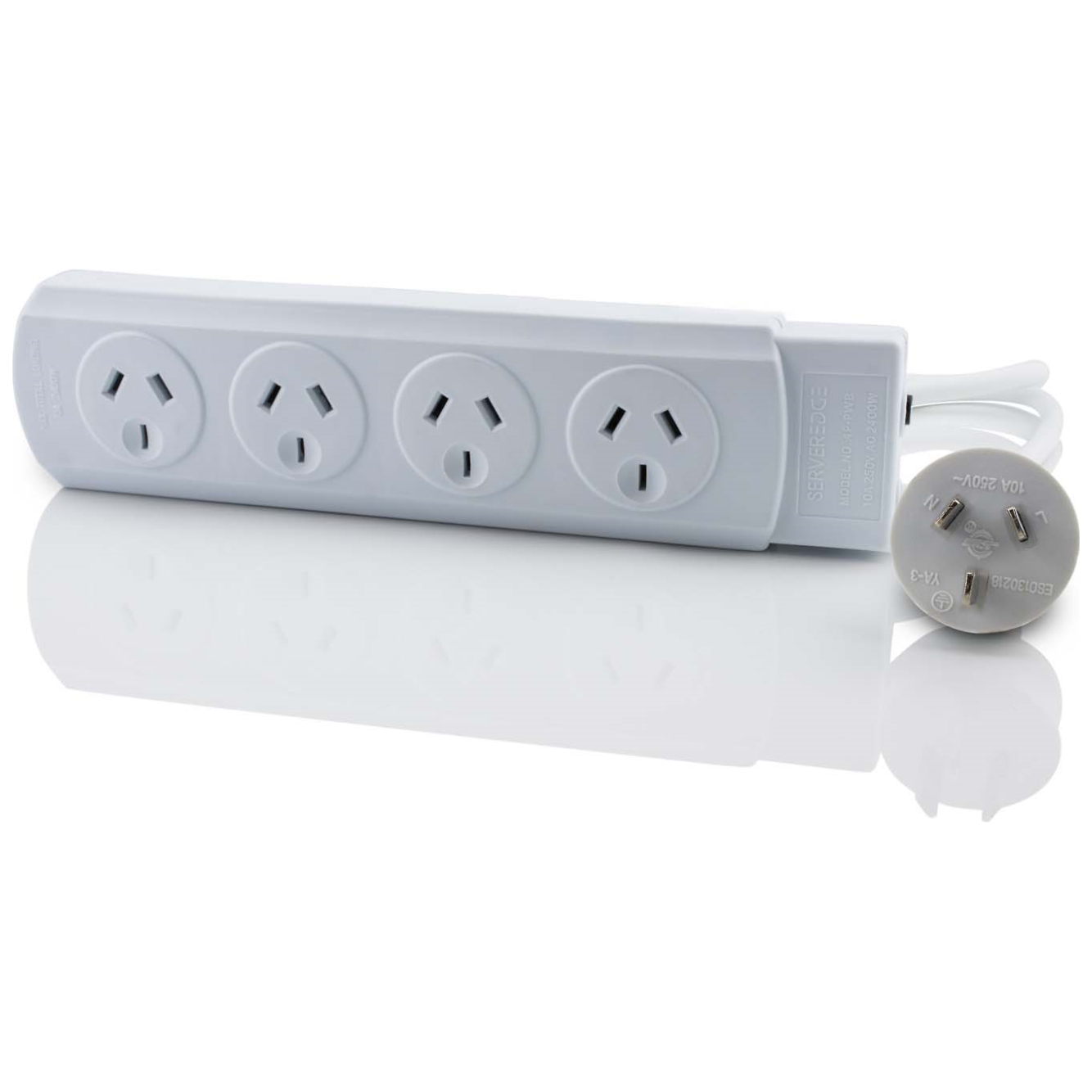 Serveredge 4 Way Powerboard with Overload Protection PLE Computers